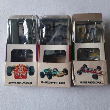 3 MINI KITS DE CONSTRUCTION F.1 voitures de course 1/87, Hobby & Loisirs créatifs, Neuf, Autres marques, 1:50 ou moins, Voiture
