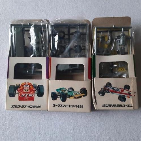 3 MINI-BOUWKITS F.1 racewagens 1/87 Italy. VINTAGE., Hobby en Vrije tijd, Modelbouw | Auto's en Voertuigen, Nieuw, Auto, 1:50 of kleiner