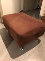 Lig stoelen 2x + Poef Bruin     µ9z, Huis en Inrichting, Stoelen, Ophalen of Verzenden, Bruin