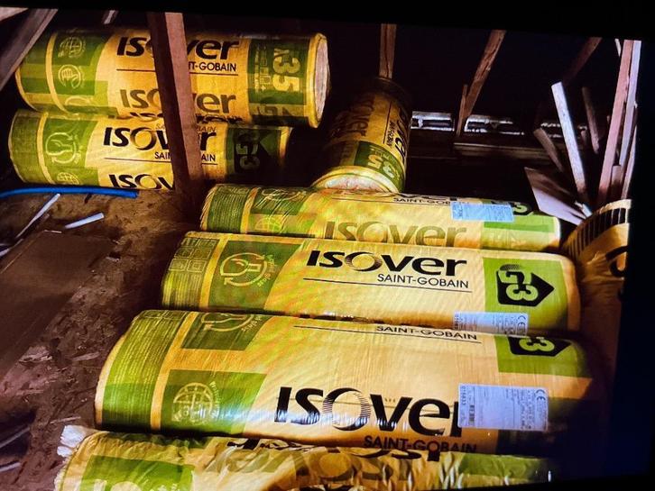 ISOLATIE ISOVER 60-90-120-160 mm MINERALE WOL NIEUW, Doe-het-zelf en Bouw, Isolatie en Afdichting, Nieuw, Muurisolatie, Dakisolatie