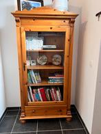 Grenen boekenkast met lade en vier legplanken, Huis en Inrichting, Kasten | Boekenkasten, 50 tot 100 cm, 25 tot 50 cm, 150 tot 200 cm