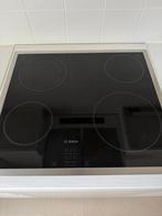 Bosch keramische/elektrische kookplaat (inbouw), Enlèvement, Comme neuf, Encastré