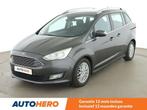 Ford Grand C-Max 1.5 TDCi Titanium (bj 2018), Stof, Gebruikt, 120 pk, Zilver of Grijs