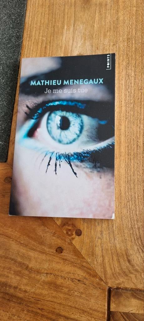 "Je me suis tue" de Mathieu Menegaux, Boeken, Thrillers, Zo goed als nieuw, Ophalen of Verzenden