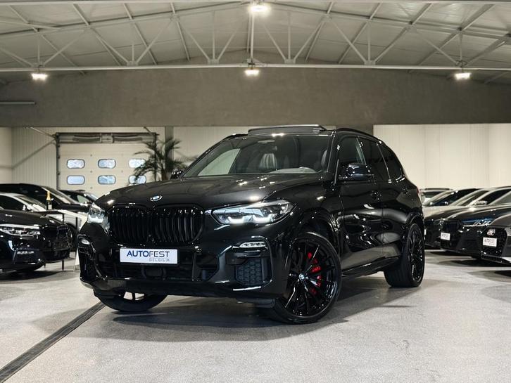 BMW x5 xDrive45e M-Sport PRO Full Black - Garantie, Auto's, BMW, Bedrijf, Te koop, X5, 360° camera, Achteruitrijcamera, Adaptieve lichten