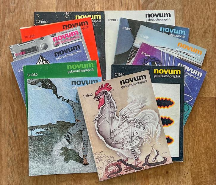 NOVUM GEBRAUCHSGRAPHIK, Livres, Art & Culture | Arts plastiques, Utilisé, Design graphique, Enlèvement ou Envoi