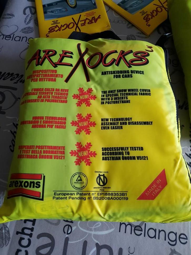 AREXOCKS Wintersokken voor jouw auto! NIEUW!, Auto diversen, Overige Auto diversen, Ophalen of Verzenden