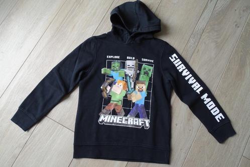 Zwarte Minecraft trui / sweater maat 140, Kinderen en Baby's, Kinderkleding | Maat 140, Gebruikt, Jongen, Trui of Vest, Ophalen of Verzenden