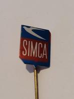 Gouden Simca-reclamespeld of pin, Verzamelen, Ophalen of Verzenden, Gebruikt, Overige typen