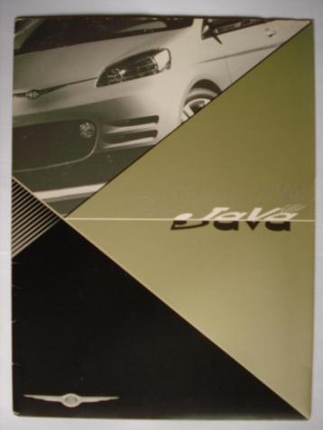 Chrysler Java 1999 Persmap Farde de presse Pressemappe Press beschikbaar voor biedingen