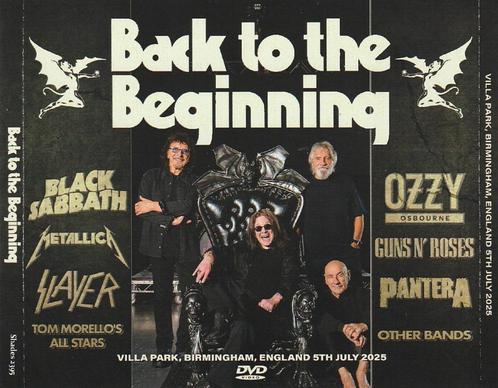 4 dvd's SABBATH/OZZY & Friends - Live 2025, Cd's en Dvd's, Cd's | Hardrock en Metal, Nieuw in verpakking, Verzenden