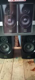 actieve spspeaker luidspreker monitor reloop adm 5 dj monito, Gebruikt, Minder dan 60 watt, Front, Rear of Stereo speakers, Ophalen