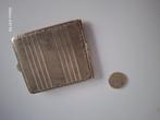 antieke vintage Alcappa zilveren sigarettenhouder, Ophalen of Verzenden, Zilver