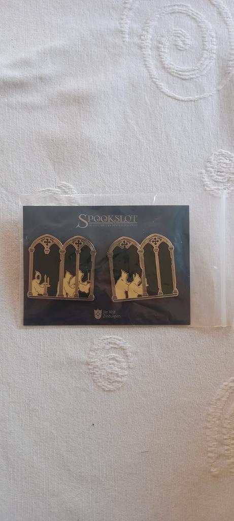 Efteling Danse macabre spookslot pin de vijf zintuigen 650st, Verzamelen, Efteling, Zo goed als nieuw, Ophalen of Verzenden