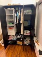 Kleerkast Brimnes 117 x 190 cm, Huis en Inrichting, Ophalen, Met plank(en), 100 tot 150 cm, Zo goed als nieuw