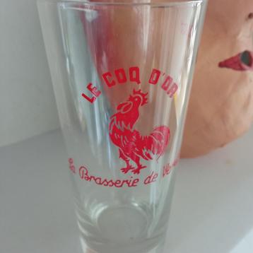  LE COQ D'OR Verviers glas  beschikbaar voor biedingen