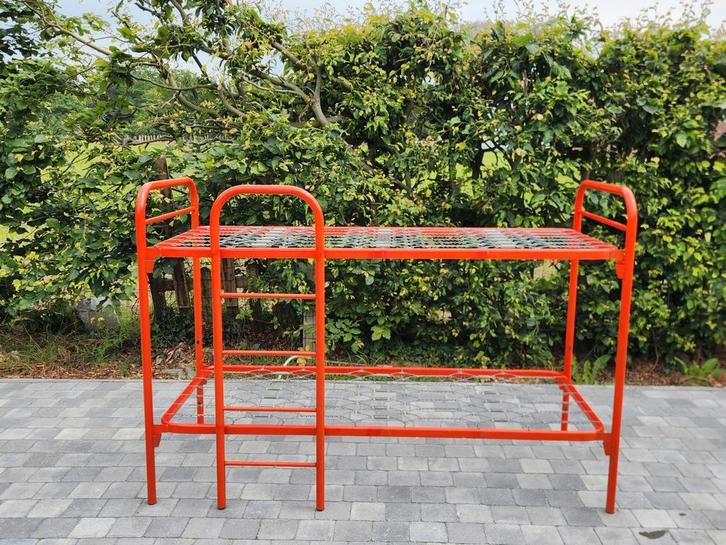 2 persoons stapelbed, Huis en Inrichting, Slaapkamer | Stapelbedden en Hoogslapers, Zo goed als nieuw, Stapelbed, 200 cm, Ophalen