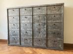 Metalen archiefkast jaren 50, Huis en Inrichting, Kasten | Roldeurkasten en Archiefkasten, Ophalen, Gebruikt, 100 tot 150 cm, 150 tot 200 cm