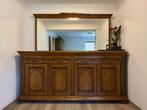 Eiken dressoir met spiegel, Huis en Inrichting, Kasten | Dressoirs, Ophalen, Gebruikt