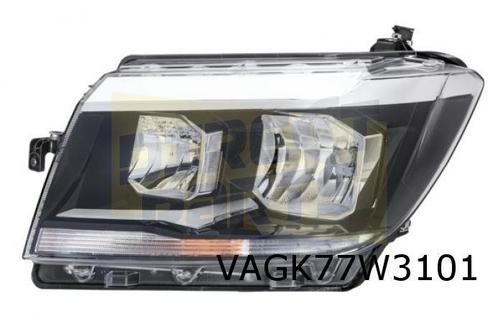 Volkswagen Crafter (9/16-) Koplamp Rechts Halogeen Origineel, Auto-onderdelen, Verlichting, Volkswagen, Nieuw, Verzenden