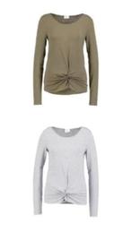 2 VILA vikatta longsleeves, mermaid, L, grijs - groen, Overige kleuren, Vila, Maat 42/44 (L), Nieuw