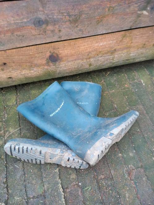 Laarzen - dunlop - maat 36 -> 2€, Tuin en Terras, Werkkleding, Gebruikt, Kinderen, Laarzen, Ophalen