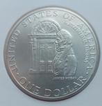 USA one dollar 1992 D zilver, White House, Postzegels en Munten, Ophalen of Verzenden, Noord-Amerika, Losse munt, Zilver