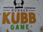 NUMBER KUBB GAME NIEUW, Kinderen en Baby's, Speelgoed | Houten speelgoed, Ophalen