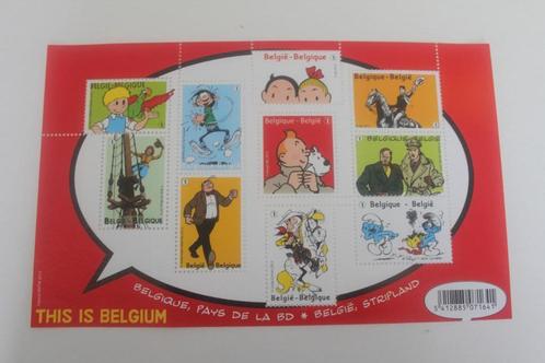 Belgische stripzegels    velletjes, Timbres & Monnaies, Timbres | Albums complets & Collections, Enlèvement ou Envoi