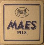 Sous-bock Maes "Pils", Collections, Marques de bière, Sous-bock, Enlèvement ou Envoi