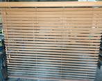 Store à lamelles en bois durable., Huis en Inrichting, Stoffering | Gordijnen en Lamellen, Ophalen, Gebruikt