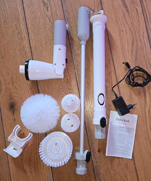 elektrische schrobber met toebehoren, Huis en Inrichting, Schoonmaakartikelen, Ophalen of Verzenden