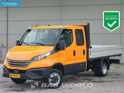 Iveco Daily 35C21 3.0 210PK 2025model Dubbel Cabine Open laa, Auto's, Bestelwagens en Lichte vracht, Bedrijf, Te koop, Airconditioning