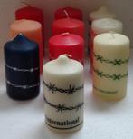 BOUGIES "AMNESTY INTERNATIONAL" AVEC SOUS-VERRES, Ophalen of Verzenden