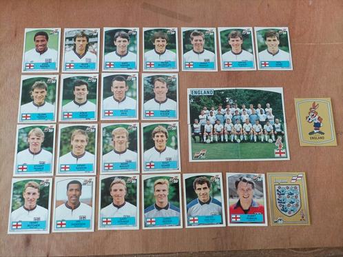 Panini euro 88 team England compleet. 27 stickers, Hobby en Vrije tijd, Stickers en Plaatjes, Zo goed als nieuw, Ophalen of Verzenden