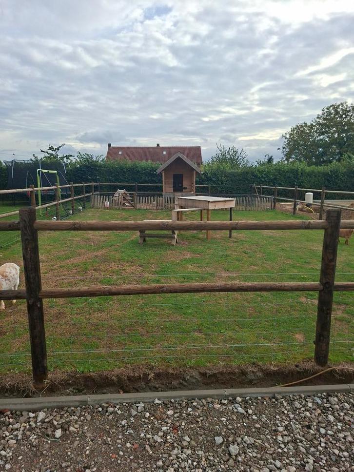 Landeljjke houten omheining (nieuwstaat), Tuin en Terras, Schuttingen, Ophalen
