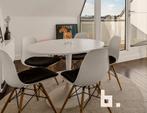 Ronde IKEA tafel DOCKSTA, Huis en Inrichting, 100 tot 150 cm, 100 tot 150 cm, Rond, Ophalen of Verzenden