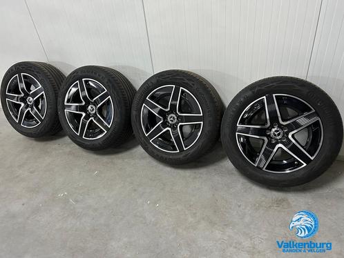 6mm! Originele Mercedes GLC W254 19 inch zwarte AMG velgen b, Auto-onderdelen, Banden en Velgen, Banden en Velgen, Zomerbanden