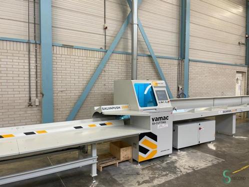 Onderliggende afkortzaag Salvamac Salvapush 2000 2021, Zakelijke goederen, Machines en Bouw | Houtbewerking