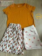 Setje maat 110: short en rok Filou + T-shirt H&M, Kinderen en Baby's, Kinderkleding | Maat 110, Gebruikt, Meisje, Filou & Friends