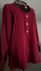 Blue Bonheur 50 Mooie wijnrode trui, Vêtements | Femmes, Grandes tailles, Neuf, Blue Bonheur, Enlèvement ou Envoi, Autres couleurs