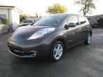 Nissan Leaf 30KWh Navi/Camera/Gekeurd/Garantie, Auto's, Nissan, Stof, Beige, Bruin, USB