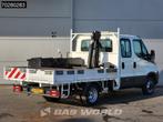 Iveco Daily 50C17 3,0L Automaat 170PK HIAB 017T-2 DC Open la, Euro 5, Achat, Entreprise, Iveco