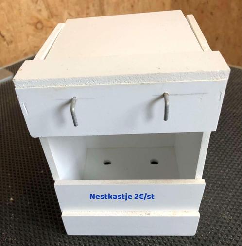 Halfopen Nestkastjes, Dieren en Toebehoren, Vogels | Toebehoren, Gebruikt, Overige typen, Ophalen