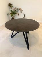 Ronde eettafel D120cm, Ophalen, Eikenhout, Rond, Zo goed als nieuw