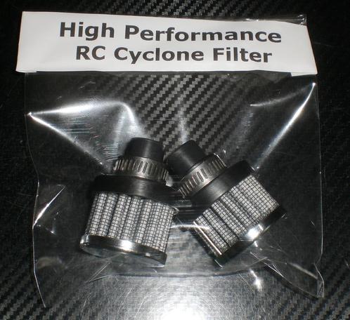 Lot de 2 x nouveaux filtres cycloniques RC haute performance, Hobby & Loisirs créatifs, Modélisme | Radiocommandé & Téléguidé | Voitures