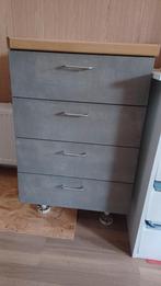 Gratis ladenkast, Huis en Inrichting, Ophalen, Gebruikt, 50 tot 100 cm, 3 of 4 laden