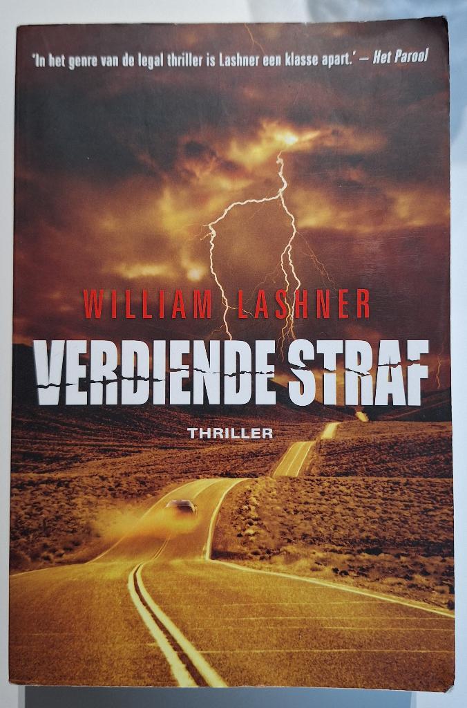 William Lashner - Verdiende straf, Boeken, Thrillers, Gelezen, België, Ophalen of Verzenden