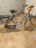 Dames fiets, Ophalen