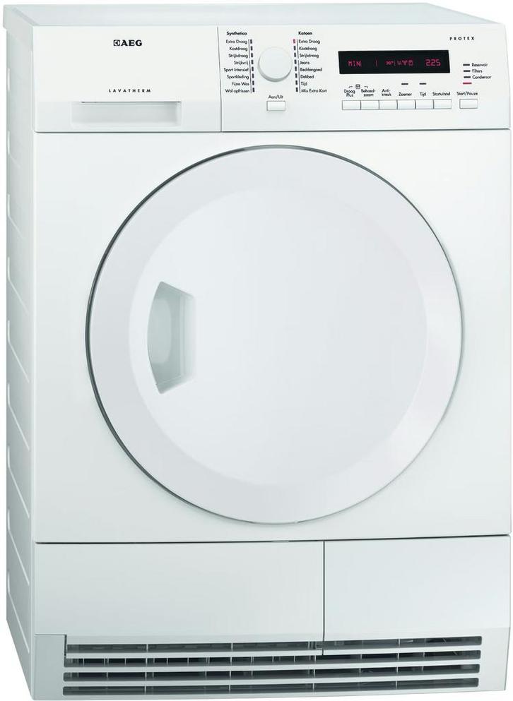 Droogkast Condensatie AEG, T75280 UPCYCLING, Electroménager, Sèche-linge, Utilisé, À condensation, Chargeur frontal, 8 à 10 kg